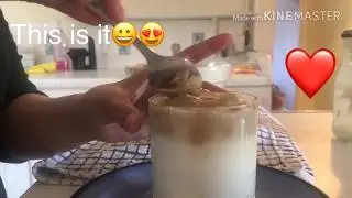 instant espresso whip coffee(without mixer or wire whisk)