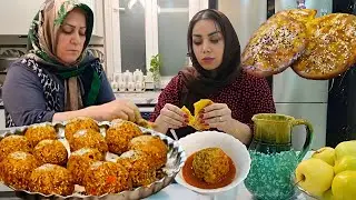 Authentic Tabrizi Meatballs in a Rustic Style 🧆Traditional Iranian Food with Grandma's Recipe!