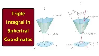 206- Vector Calculus 36- Multivariable Integrals 2 - Triple Integrals in Spherical Coordinates