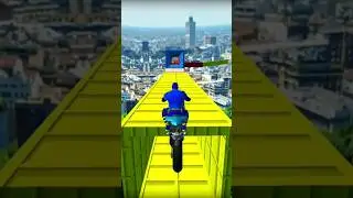 GT Bike Driving Stunt | New MAP | Level 4 | (#1) #shorts #gta5 #viral #gaming #games #zishangaming
