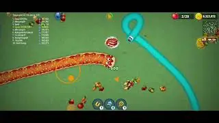 Wormszone i.o#slither_snake#newskinworm#bestofgames