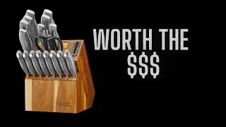 Chicago Cutlery Insignia Steel (18-PC) Kitchen Knife Block Set