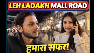 LEH LADAKH MALL ROAD 😱 #lehladakh #mallroad #hitchhiking 