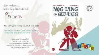 Sanne leest uit  'Lang en gelukkig' , Dree Peremans, uitgeverij Epo