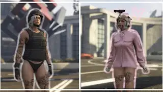 ستايلين لشخصيه البنت ف قراند رهيبهه 🤍
