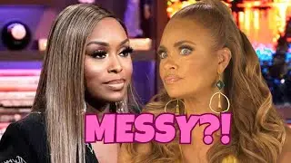 Quad Webb Calls Out Gizelle Bryant on WWHL For Attention? + her bf King Hangs with Mendecees #rhop