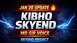 January 20, 2026 | Kibho Skyend Big Update 🔥 | MD Sir Voice Message | Latest Official News