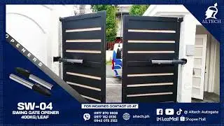 SW-04 Heavy Duty 400KG Swing Gate Opener with limits | Filipino Automatic Swing Gates