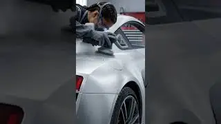ASMR Car Restoration Stripping the 2012 Audi R8 to Raw Metal for Body Repair
