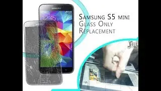 Samsung Galaxy S5 mini G800F Glass Only Replacement / substitui&ccedil;&atilde;o do vidro danificado