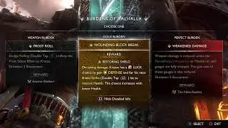 GOW Ragnarok/ Valhalla, T&yacute;r STONE wALL ShieLd playthrough