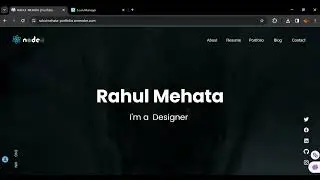 Portfolio using Material UI, React, Typescript with email shoot . ✌️
