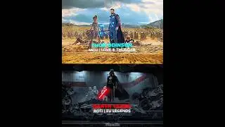 Thor vs Darth Vader | Darth Vader (Legends) vs Avengers (MCU) part 2 #shorts