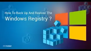 How to Backup and Restore the Windows Registry | Registry Editor | Regedit