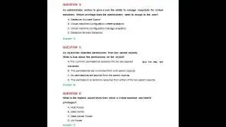 Pass4sure 2V0-621  Study Material