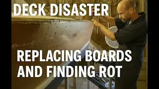Deck Disaster: Replacing Boards and Finding Hidden Rot!