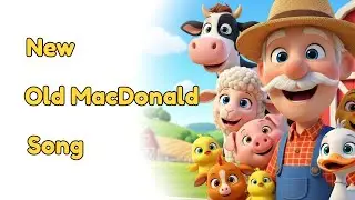Old MacDonald Had a Farm 🐮 | New Nursery Rhyme Song for Kids | Animals Sounds #kidssongs