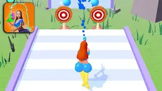 Squirt Gun Girl: Garden Runner Gameplay Walkthrough All Levels
