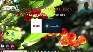 PostgreSQL 15 Installation | First Database Creation with pgAdmin4