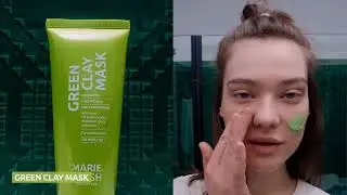 Маска для жирної та проблемної шкіри Green Clay Mask від Marie Fresh Cosmetics