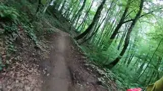 DH crash Stolovaya Sochi