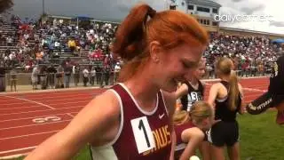 Video: Ginger Hutton of#shiningmountain wins 1600 meters #statetrack
