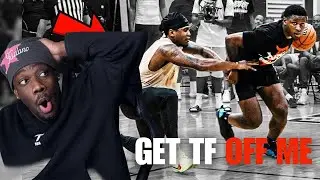 ZAE PUNISHES DEFENDER IN DETRIOT | Off The Dribble Reaction