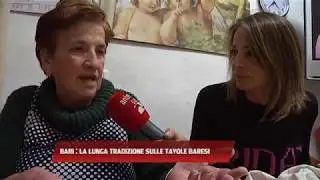Bari tradizioni a tavola Natale e Santo Stefano città vecchia TGR SERV 25 12