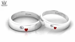TENDER | COUPLE RINGS | ENGAGEMENT RINGS | TOP 10 RINGS | WHITE GOLD | HEART RINGS | WEDDING