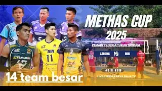 LIVE: OPEN VOLI PUTRA PURWAKARTA METHAS CUP 2025 SANGIANG vs MBU