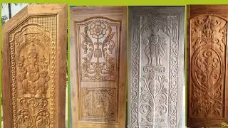 simple wood carving door design Catalog