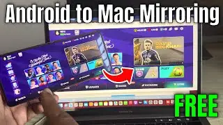Как транслировать экран Android на MacBook | Зеркальное отображение экрана Android