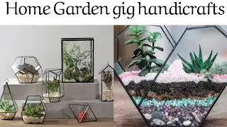 #loveforgreengarden home Garden Clear glass hanging vase planter terrarium container gig handicrafts