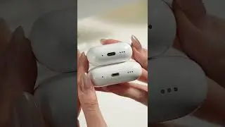 AirPods 4 vs AirPods Pro 2 ✨🎧Comment what you wanna see next👇🏻#airpods4 #airpodspro2  #tech  #fyp