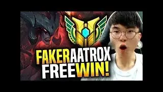 Faker + Aatrox = Freewin! - SKT T1 Faker Picks Aatrox Mid! | SKT T1 | #105