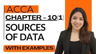 Chapter 10 (1)  Sources & Types of Data | Internal vs Externa RUCHI GOYAL MA ACCA
