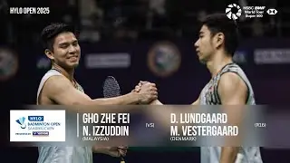 Explosive Men&rsquo;s Doubles!🔥Goh/Izzuddin vs Lundgaard/Vestergaard | HYLO Open 2025