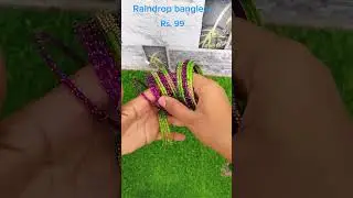 Raindrop bangles 🌈Rs. 99