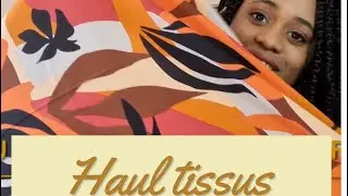 Premier haul tissu (tissu de rêve, atelier Gaspard et léonie, eyrelle tissu,bennytex . . .