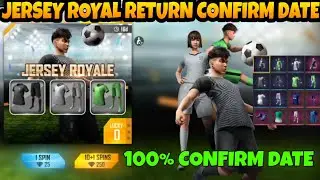 FREE FIRE JERSEY ROYAL RETURN | RETURN JERSEY BUNDLE |FREE FIRE NEW JERSEY | JERSEY EVENT 2022