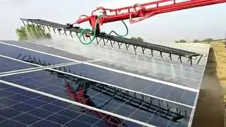 FARMKING - Solar Panel Washer Tractor Attachment