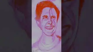 [Kungs] #creation #creative #kunst #art #picture #colored #pink #okay #kkkkk #portrait #gesicht face