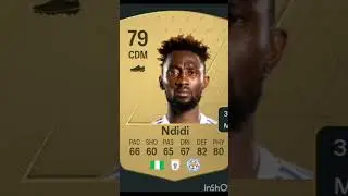 Wilfred Ndidi fifa &eacute;volution 22-26 #wilfredndidi #ndidi #fifa
