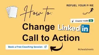 How to change LinkedIn CTA button