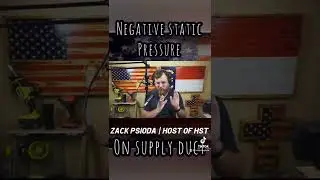 Static Pressure is Negative?