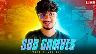 🔴 Sub Games LIVE &ndash; Fall Guys, Among Us, Skribbl.io & More | Play with Viewers