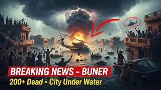 Pakistan Flood Disaster 2025 Deadly Cloudburst in Buner, 200+ Dead, City Under Water #buner