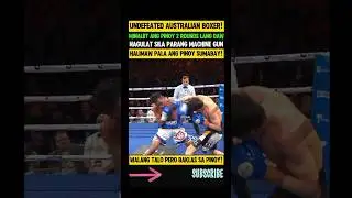 PINOY BINAKLAS ANG UNDEFEATED AUSTRALIAN BOXER! #boxing #boxingfight