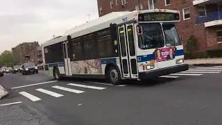 [MTA]: Knapp Street Bound 2003 Orion VII Old Gen CNG [#7617] B4 Bus @ Av Z & Ocean Pkwy