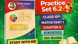Practice set 6.2 Q3 & Q4 || Class 10th maths 1 || chapter6 ||  Statistics || सांख्यिकी इयत्ता १० वी